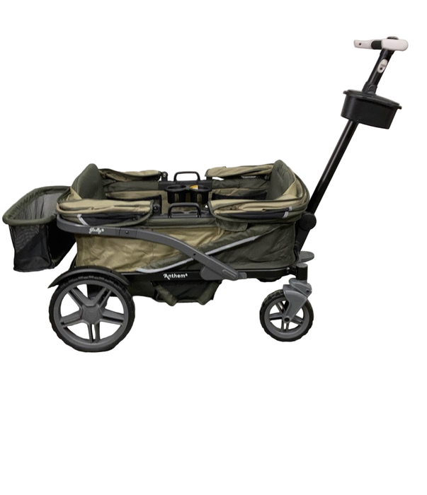 Gladly Family Anthem4 Classic 4 Seater All Terrain Wagon Stroller, Forest