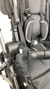 Shop Mockingbird Single to Double 2.0 Stroller, 2024, Black, Silver With Black Leather, Watercolor Drops at GoodBuy Gear