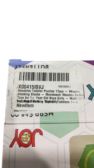 Shop Joy2b Hexablox, Butterfly, 17 Piece Set at GoodBuy Gear