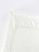 Shop BabyBjorn Travel Crib Fitted Sheet, Natural White at GoodBuy Gear