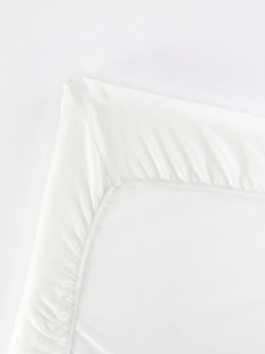Shop BabyBjorn Travel Crib Fitted Sheet, Natural White at GoodBuy Gear