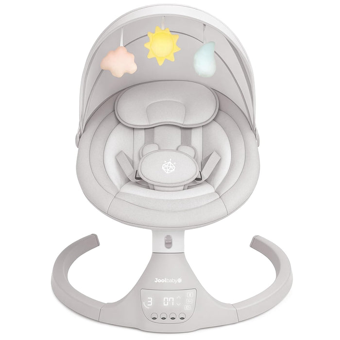 Shop Jool Nova Baby Swing, Signature, Stone at GoodBuy Gear