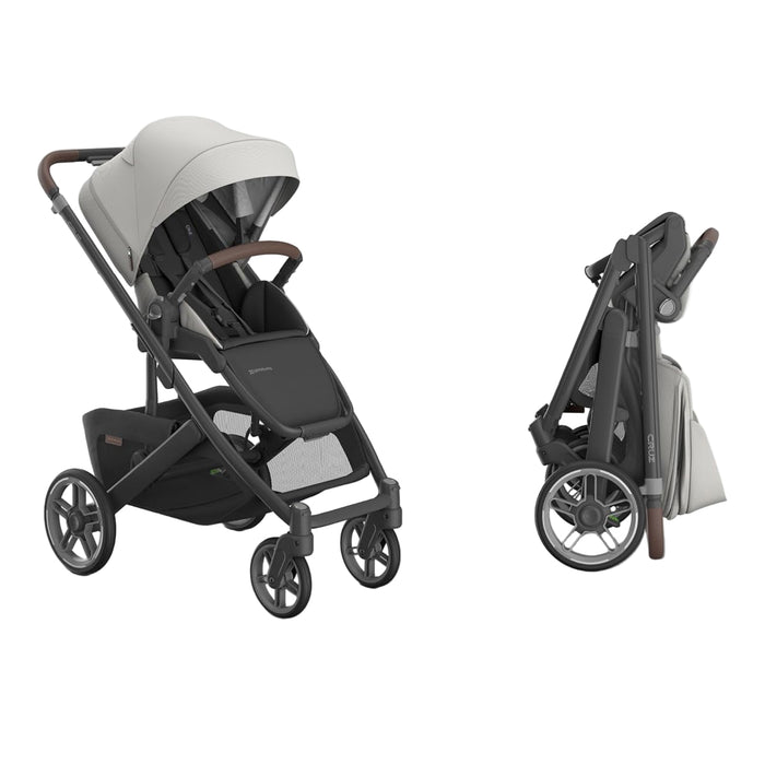 UPPAbaby CRUZ V3 Stroller, 2025, Savannah (Pearl Gray Jacquard)