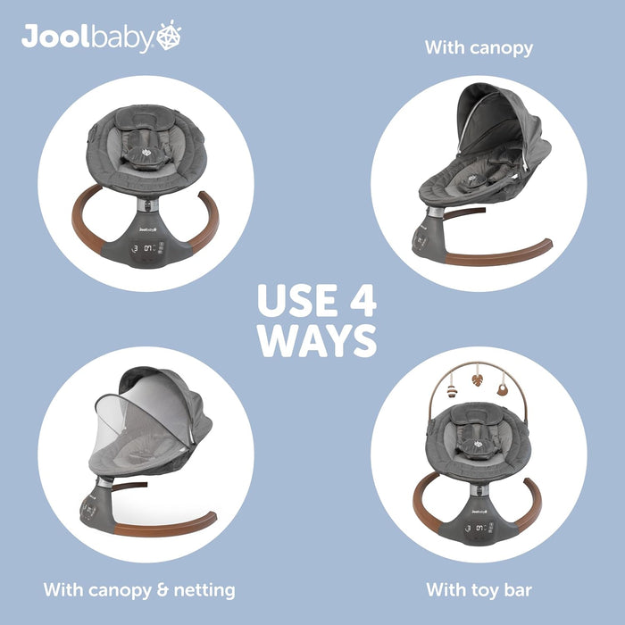 Jool Nova Nature Baby Swing, Slate