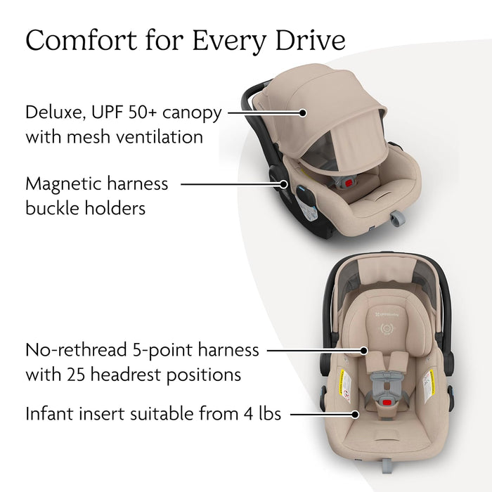Shop UPPAbaby Mesa V3 Infant Car Seat, 2025, Declan (Oat Melange) at GoodBuy Gear