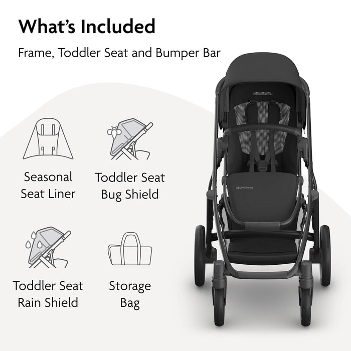 Shop UPPAbaby Vista V3 Stroller, 2026, Jake (Charcoal) at GoodBuy Gear