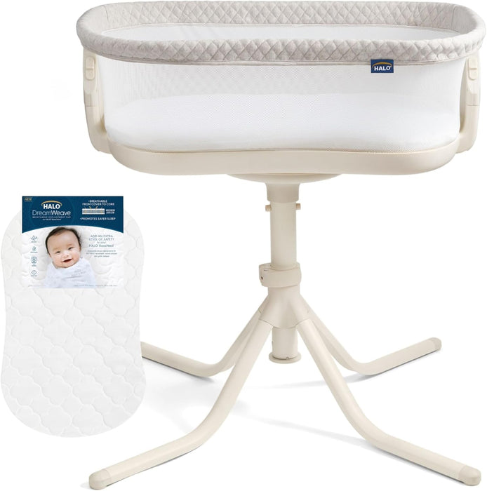 Halo BassiNest Swivel Sleeper 4.0 Air, Oat