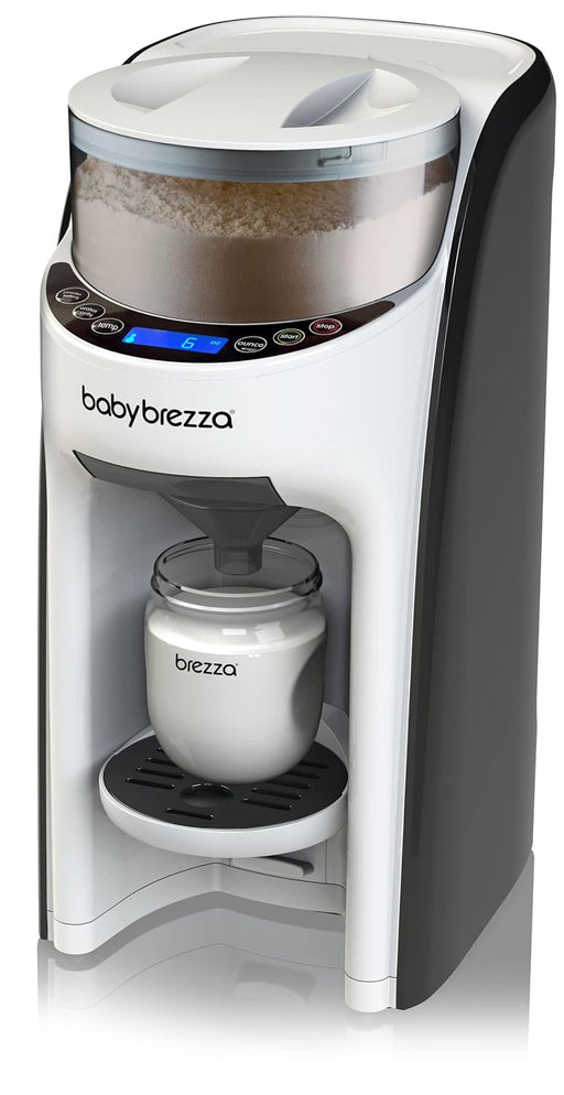 Shop Baby Brezza Formula Pro Advanced Baby Formula Dispenser, White on Black at GoodBuy Gear