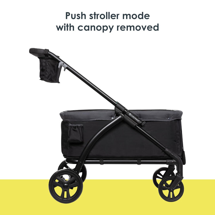 Baby Trend Expedition LTE 2-in-1 Stroller Wagon, 2025, Madrid Black