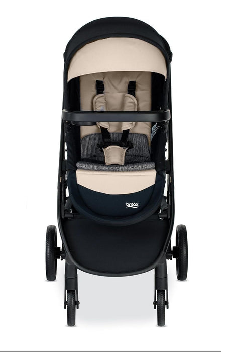 Britax Brook+ Stroller, 2023, Sand Onyx