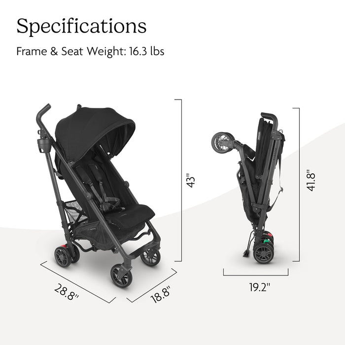 UPPAbaby G-LUXE Stroller, 2024, Jake (Charcoal)