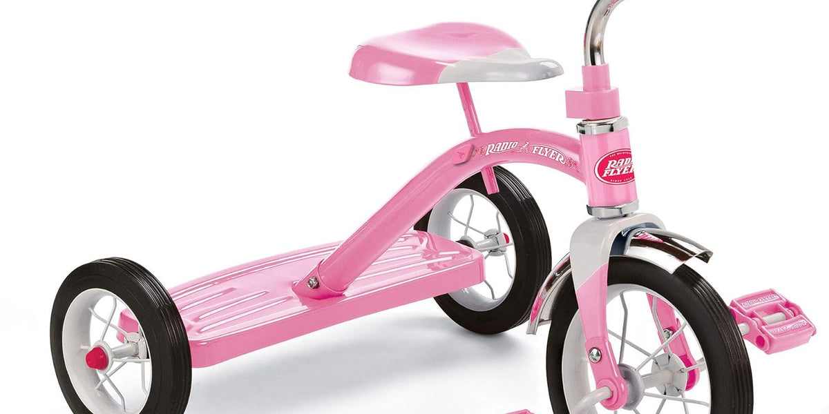 Radio Flyer Classic Tricycle, Pink, 10