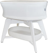 Shop TruBliss Evi Smart Bassinet with Smart Technology, White with White Base at GoodBuy Gear