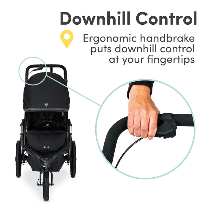 BOB Alterrain Pro Jogging Stroller, Black, 2025