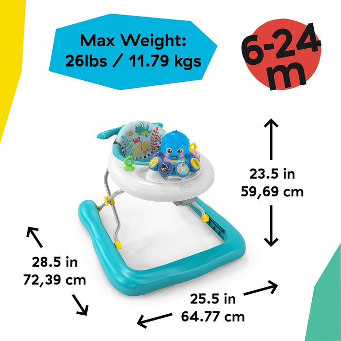Baby Einstein Step & Twirl Opus 4-in-1 Activity Walker, 6-24 Months