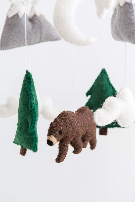 Nivas Woodland Bear Mobile