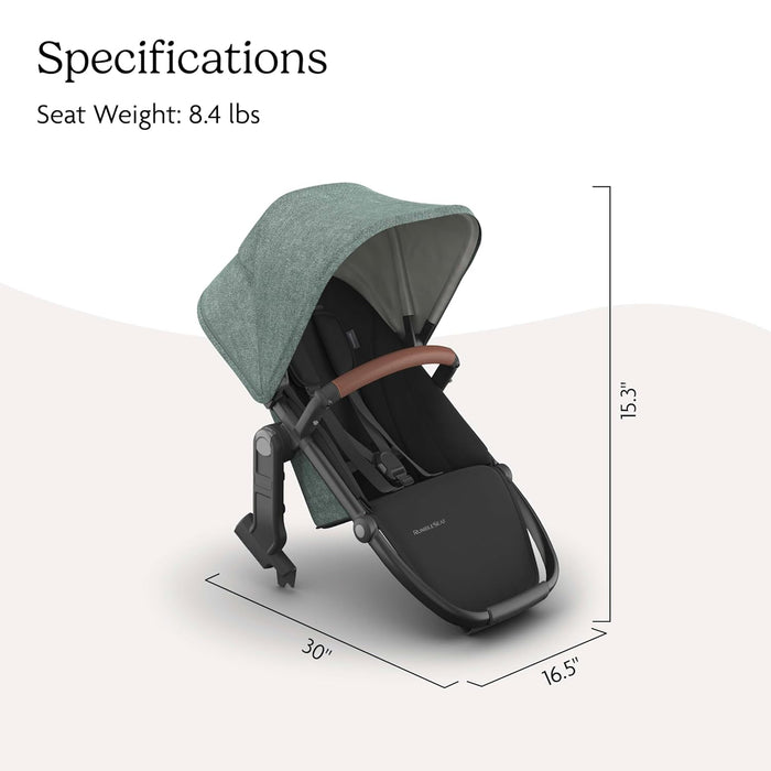 UPPAbaby RumbleSeat V3, Gwen (Green Melange), 2025