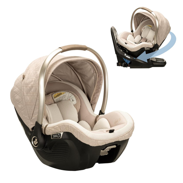Maxi-Cosi Peri 180 Rotating Infant Car Seat, 2025, Natural Heritage