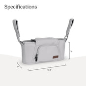 Shop UPPAbaby Carry All Parent Organizer, Gray at GoodBuy Gear