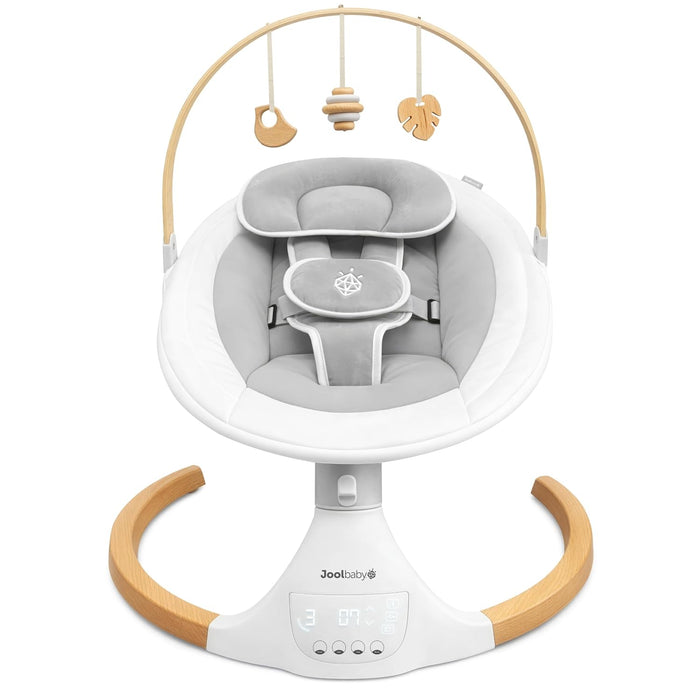 Jool Nova Baby Swing, Gray, Nature