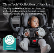 Shop UPPAbaby Aria V2 Infant Car Seat, 2025, Jake (Charcoal/Black Leather) at GoodBuy Gear
