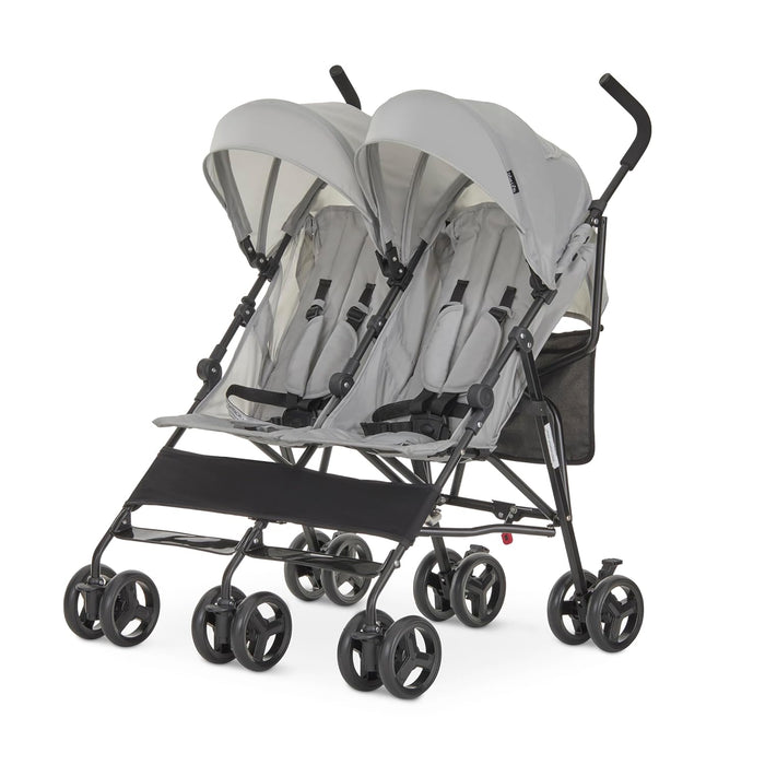 Dream On Me Twin Venture Umbrella Stroller, Light Gray, 2025