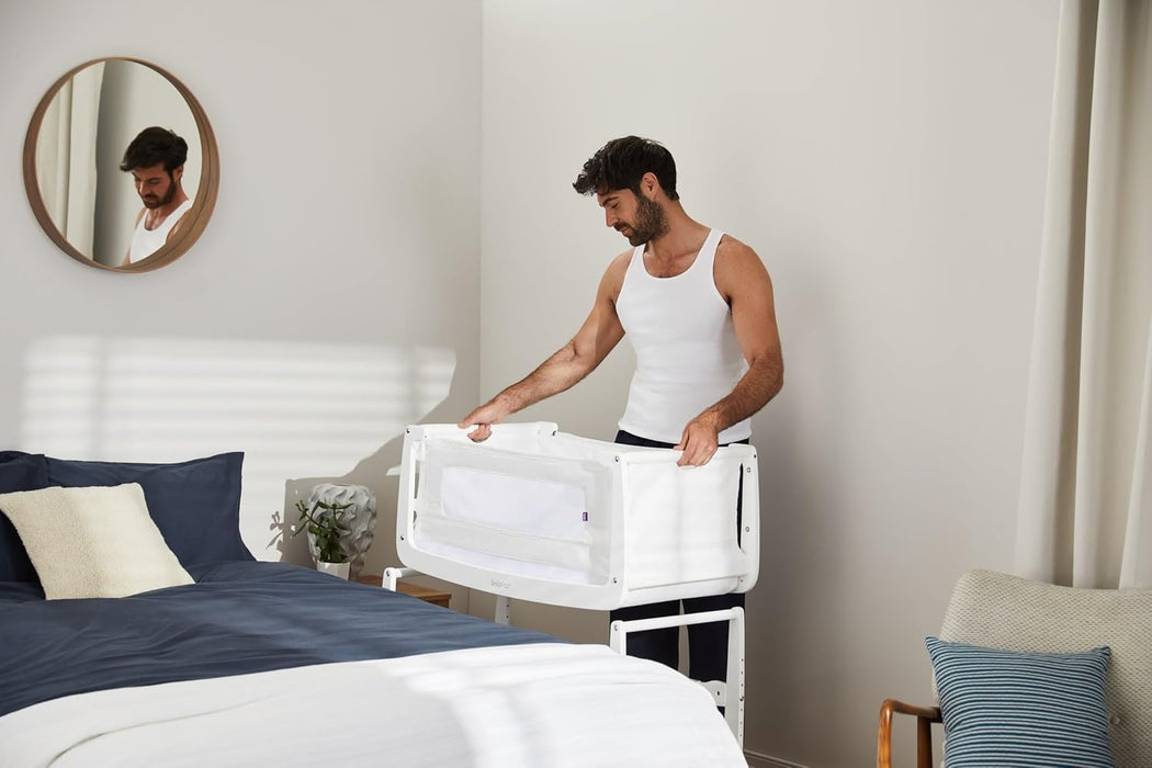 Snuz SnuzPod4 Bedside Bassinet, White