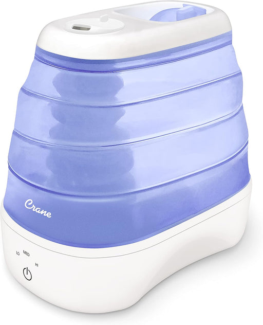 Shop Crane Cool Mist Collapsible Humidifier, Blue/White at GoodBuy Gear
