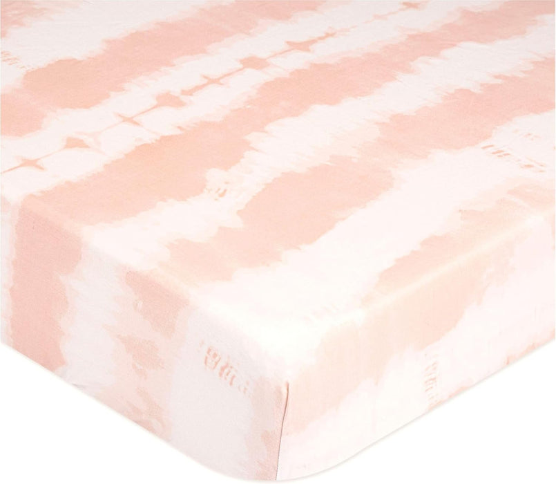 Shop Crane Baby Crib Fitted Sheet, Rose Tie Dye at GoodBuy Gear