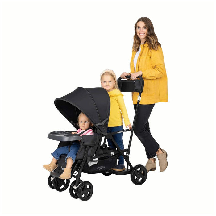Joovy Caboose LX Tandem Stand-on Stroller, 2024, Black