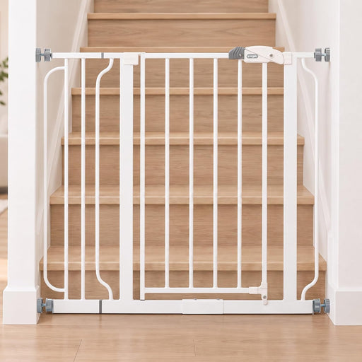 Shop Regalo Easy Step Gate, White at GoodBuy Gear