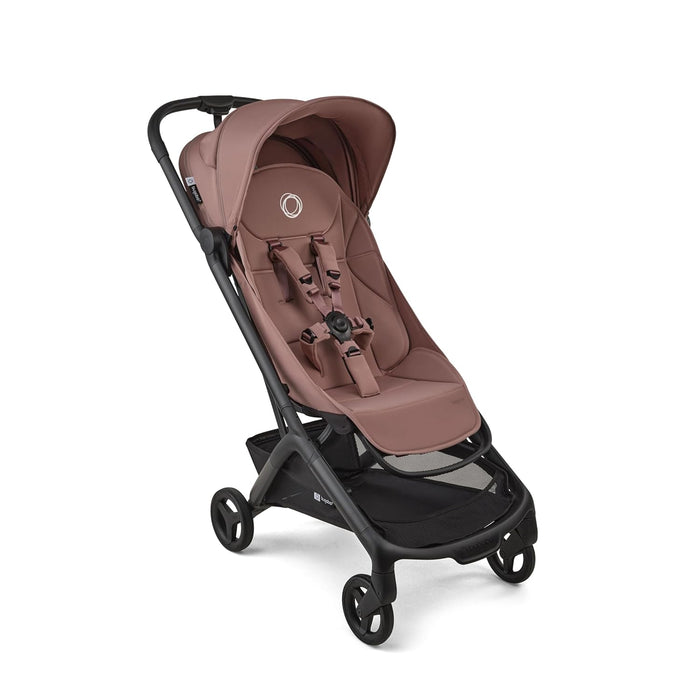 Shop Bugaboo Butterfly 2 Stroller, 2025, Black, Dusty pink, Dusty pink at GoodBuy Gear