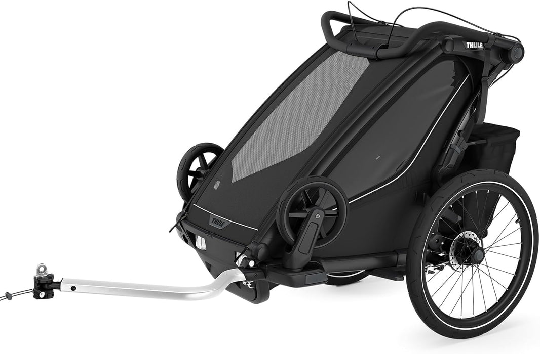 Shop Thule Chariot Sport 2 Bike Trailer, Black, Single, 2025 at GoodBuy Gear