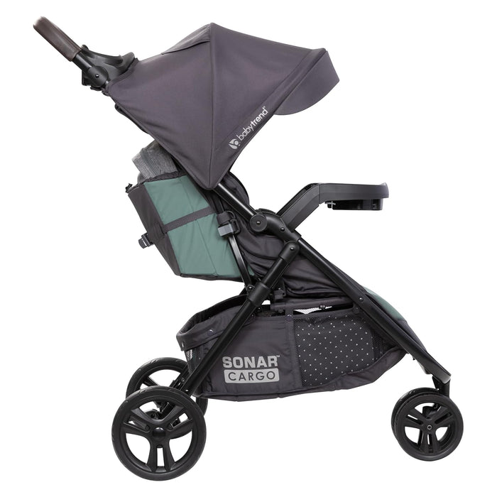 Baby Trend Sonar Cargo 3-Wheel Travel System Stroller, 2025, Desert Sage
