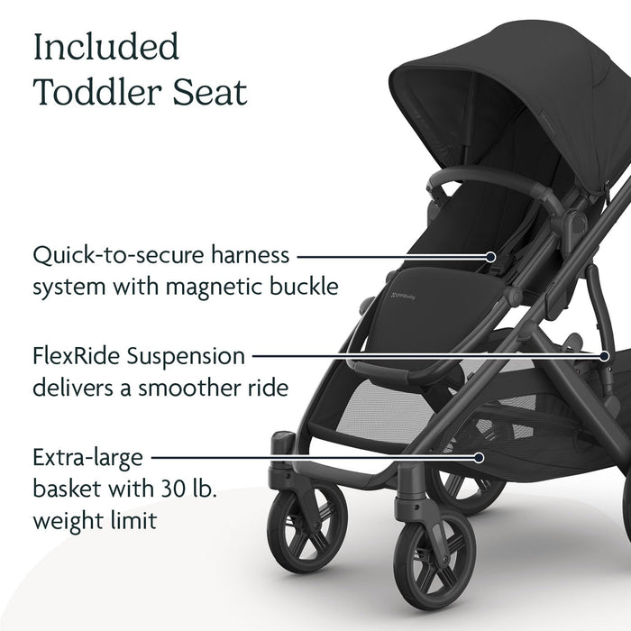 Shop UPPAbaby Vista V3 Stroller, 2025, Jake (Charcoal) at GoodBuy Gear