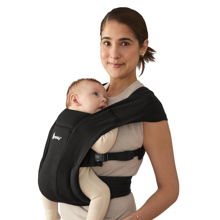 Shop Ergobaby Embrace Baby Carrier, Knit, Pure Black at GoodBuy Gear