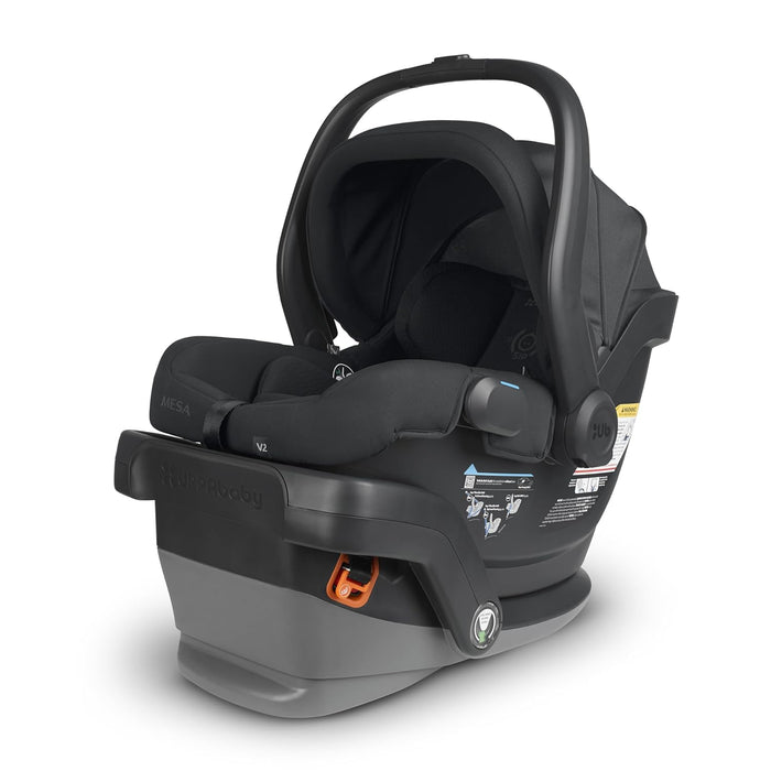 UPPAbaby MESA V2 Infant Car Seat, 2023, Jake Charcoal