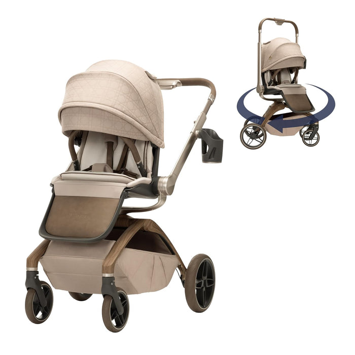 Maxi-Cosi Tana 360° Rotating Modular Stroller, 2024, Natural Heritage