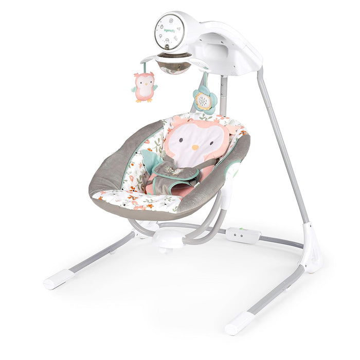 Ingenuity InLighten Soothing Swing, Nally Owl