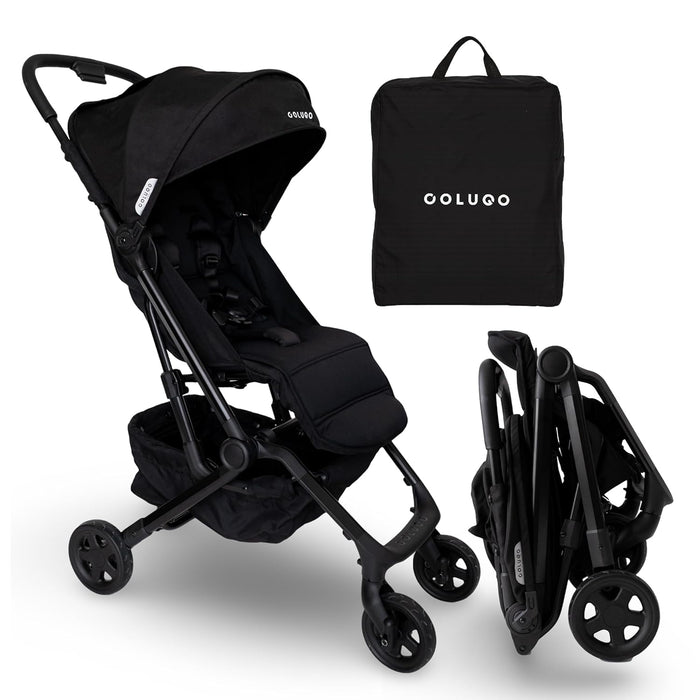 Colugo Compact Stroller+, 2025, Black/Black