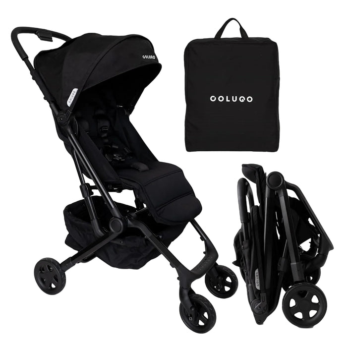 Colugo Compact Stroller+, 2025, Black/Black