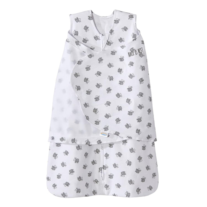 Shop Halo SleepSack Swaddle, Small, White Lamb Scribble at GoodBuy Gear