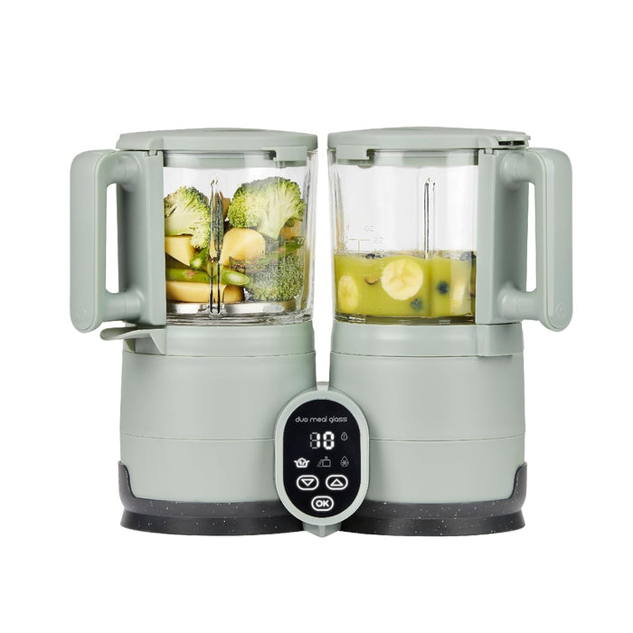 Shop Babymoov Duo Meal Glass Food Maker, Celadon Green at GoodBuy Gear