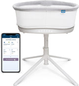 Shop Halo BassiNest Connected Swivel Sleeper 3.0, White/Grey at GoodBuy Gear