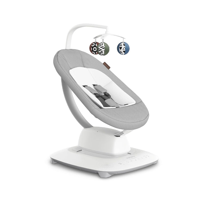 Shop UPPAbaby Mamaroo Smart Swing, Stella (Grey Melange) at GoodBuy Gear