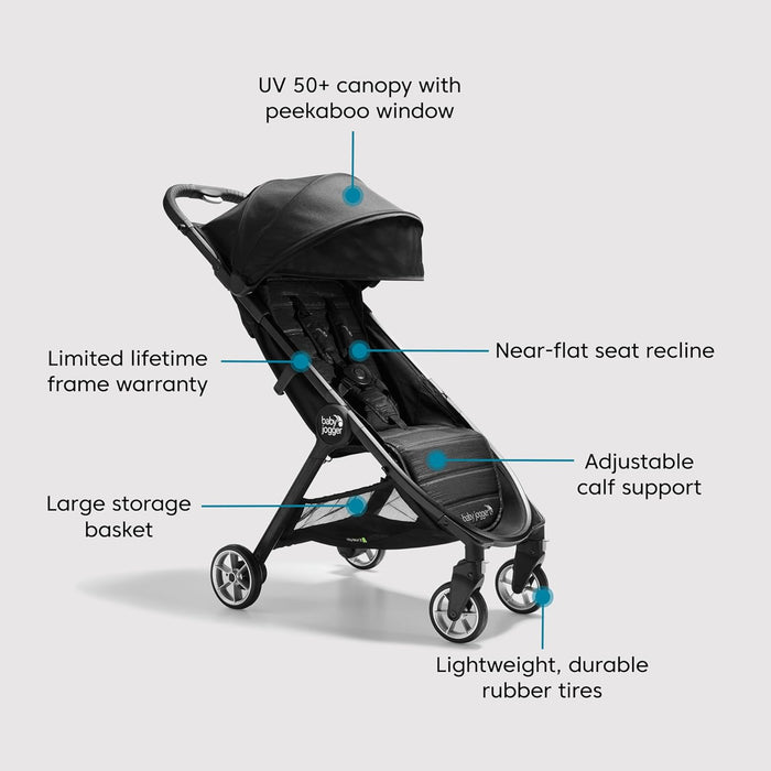 Baby Jogger City Tour 2 Single Stroller, 2024, Jet