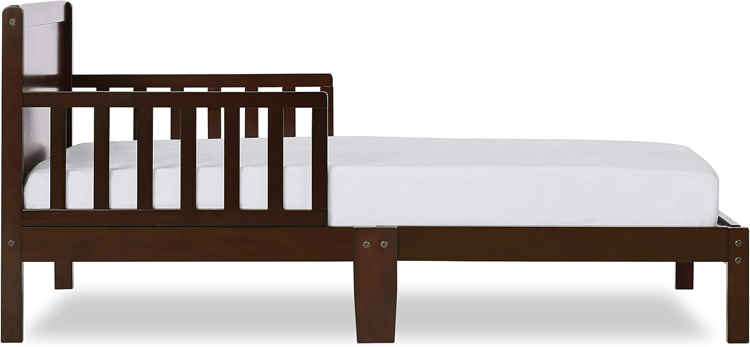 Dream On Me Toddler Bed, Espresso, Brookside