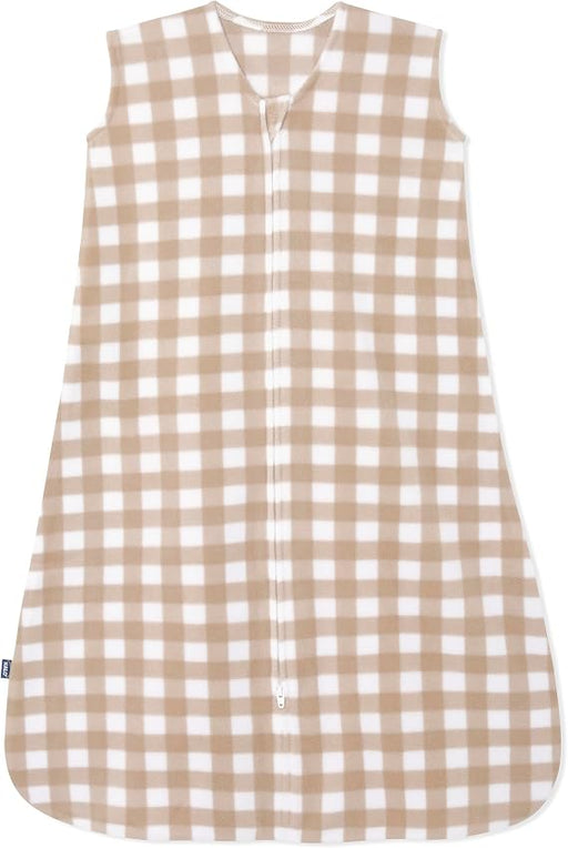 Shop Halo Micro-Fleece SleepSack, X-Large, Gingham Tan at GoodBuy Gear