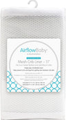 Shop AirFlowBaby Crib Bumper, 11", White at GoodBuy Gear