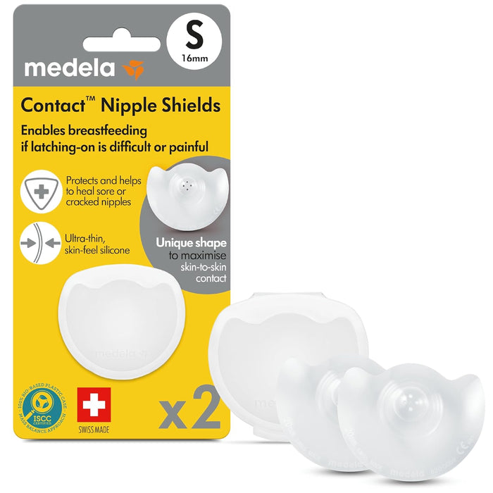 Medela Contact Nipple Shields and Case, 16mm